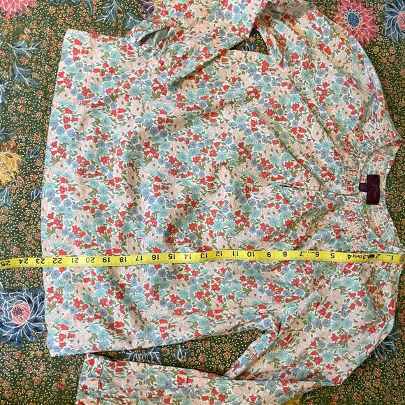 J. Crew x Liberty of London Poppy and Daisy floral print peasant blouse - Picture 4 of 14